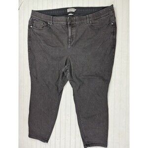 Torrid Size 28 Short Women Jeans Bombshell Skinny Ankle High Rise Black Stretch